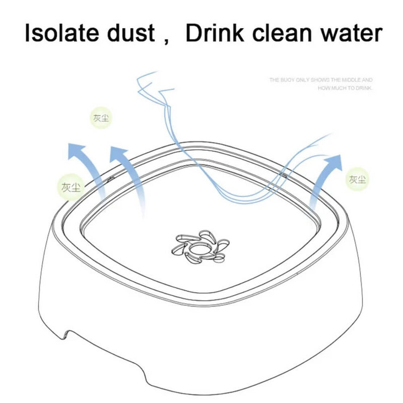 Floating Bowl for Drinking Water for Dogs and Cats (6)