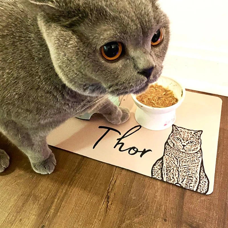 Custom Pet Portrait Placemat