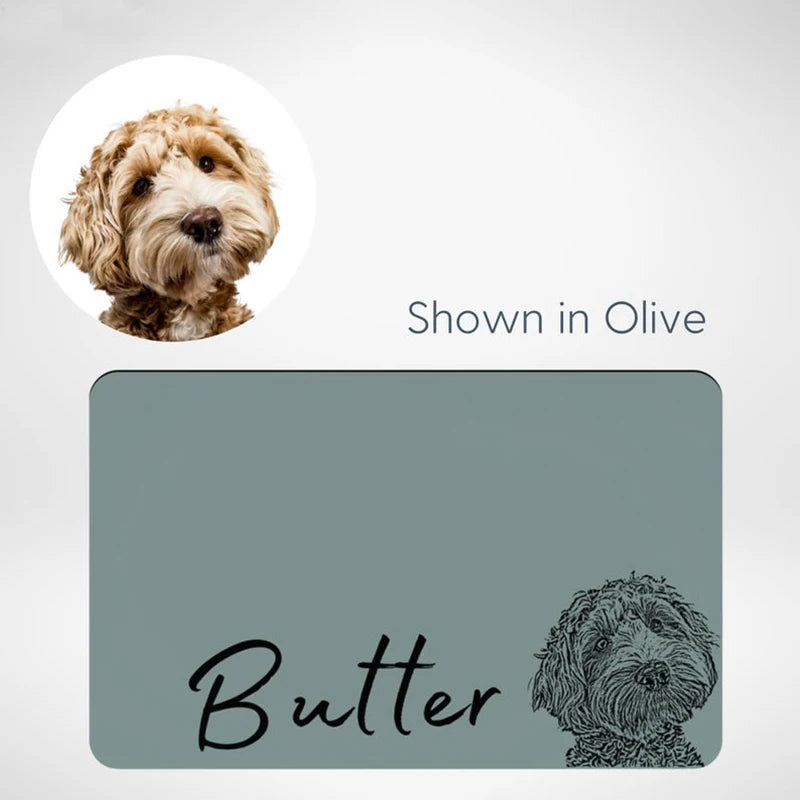 Custom Pet Portrait Placemat