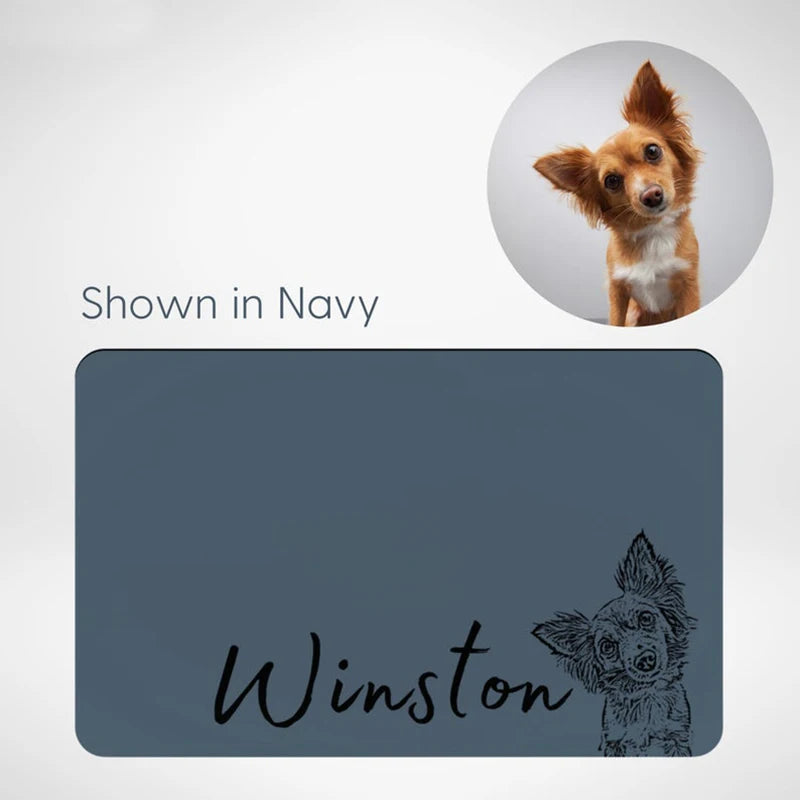 Custom Pet Portrait Placemat