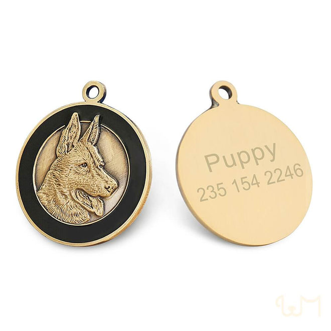 Custom Identification Board for Pet Necklace