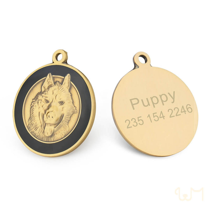 Custom Identification Board for Pet Necklace