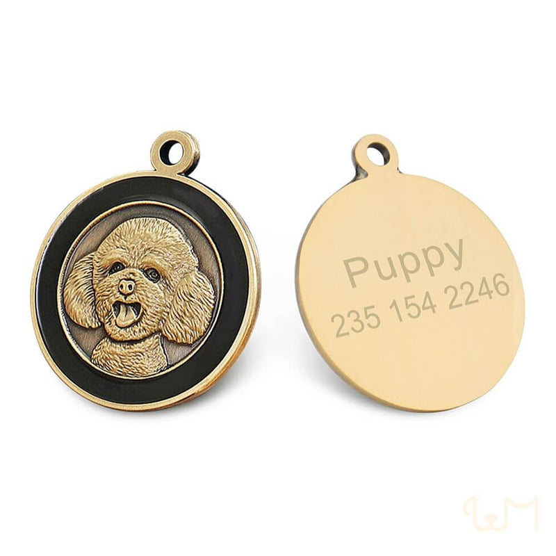 Custom Identification Board for Pet Necklace
