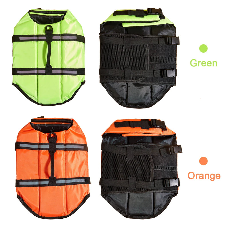 Dog Life Jacket Reflective Adjustable