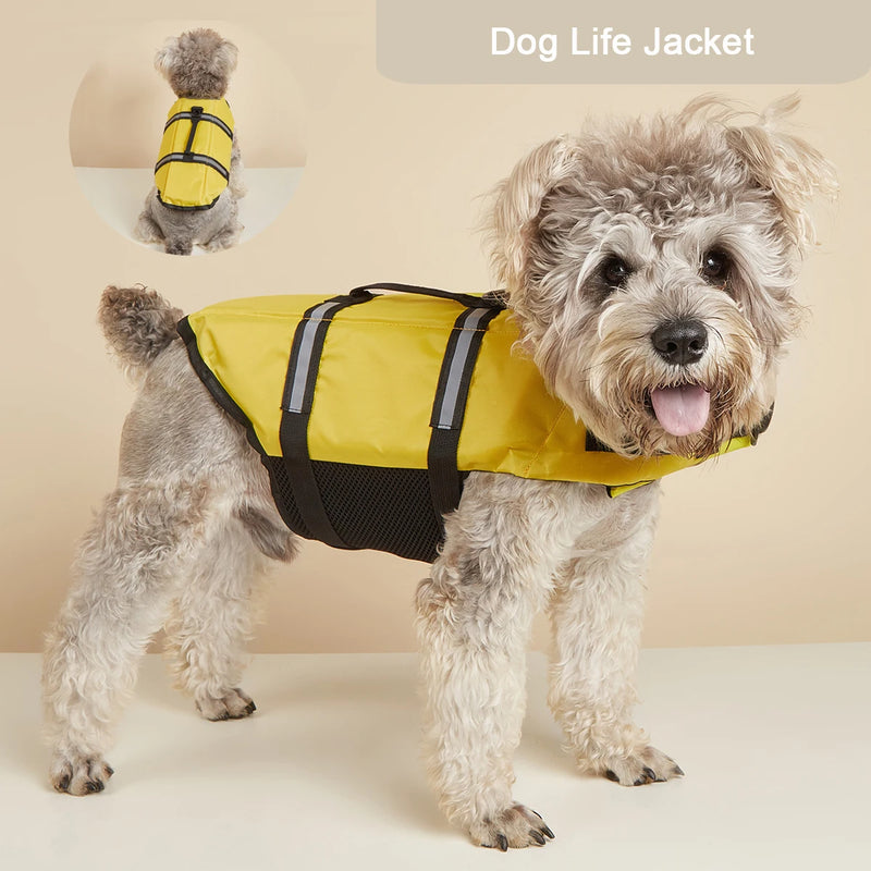Dog Life Jacket Reflective Adjustable