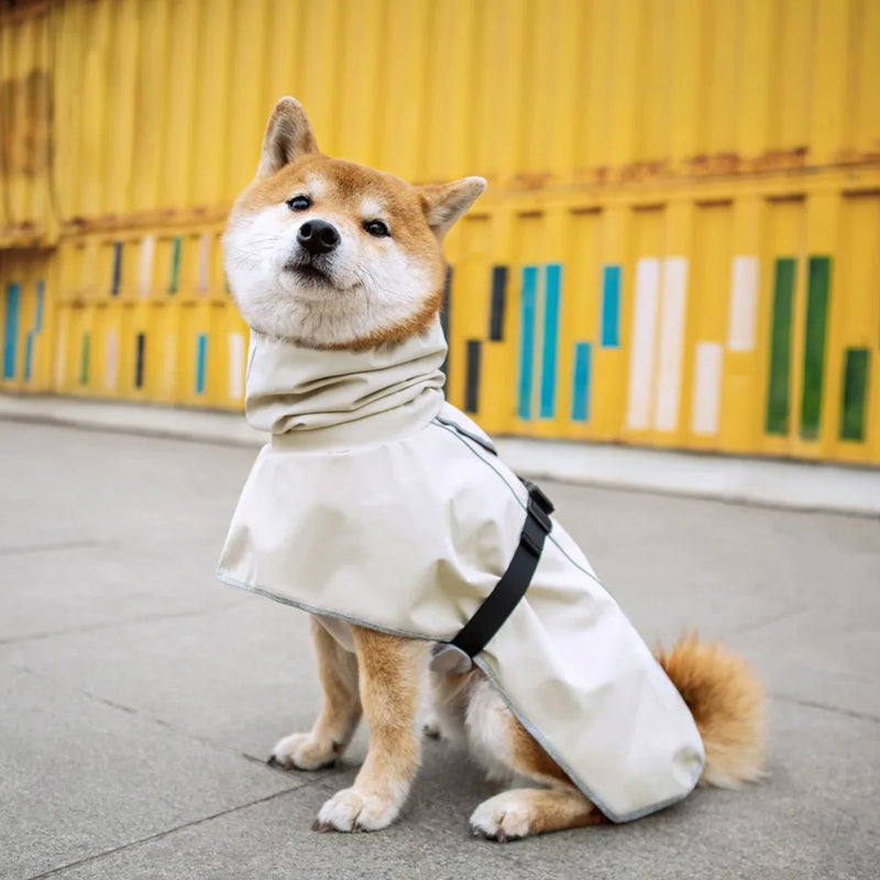 Waterproof Reflective Dog Raincoat