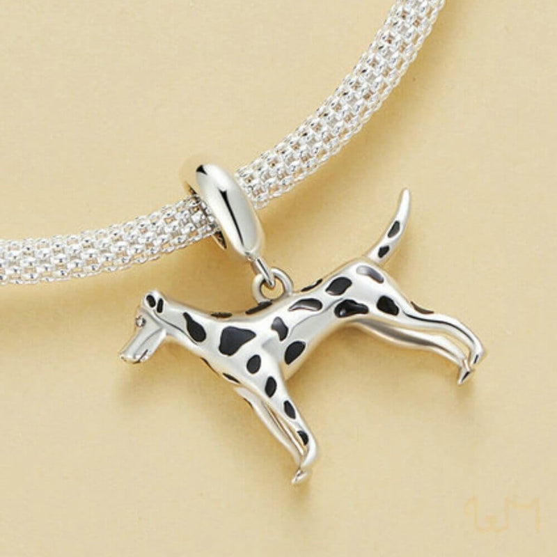 Charm for Dalmatian Charm Bracelet 925 silver - Petscia store