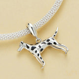 Charm for Dalmatian Charm Bracelet 925 silver - Petscia store
