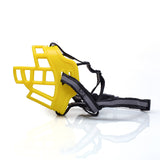 Dog muzzle for dogs, prevents chewing and biting; allows comfortable panting and drinking, adjustable