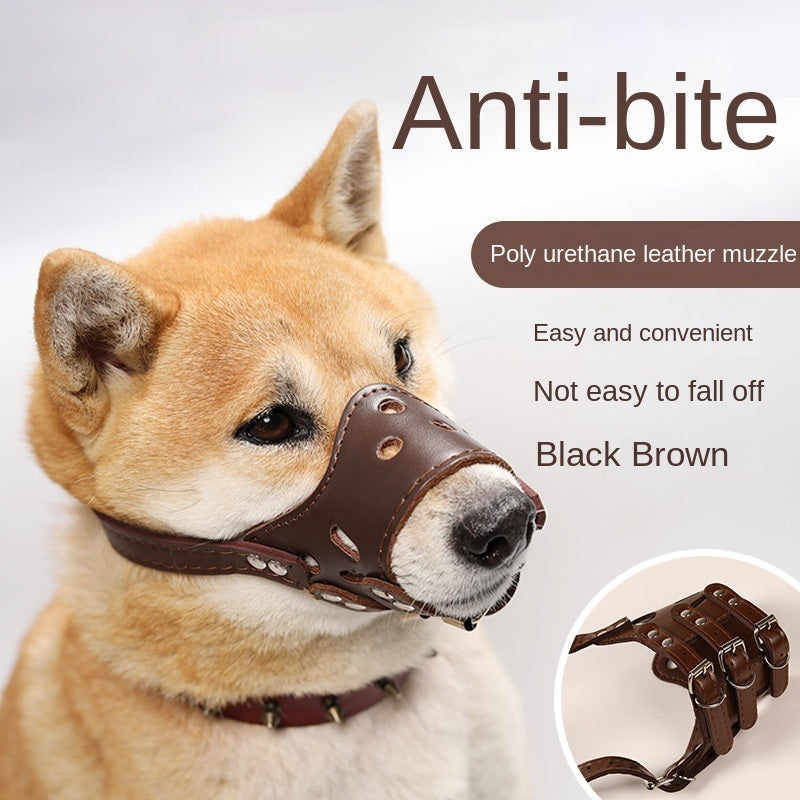 Anti-barking, anti-bite mouth mask