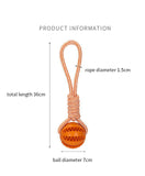 Hemp Rope Interactive Balls for Teeth Cleaning