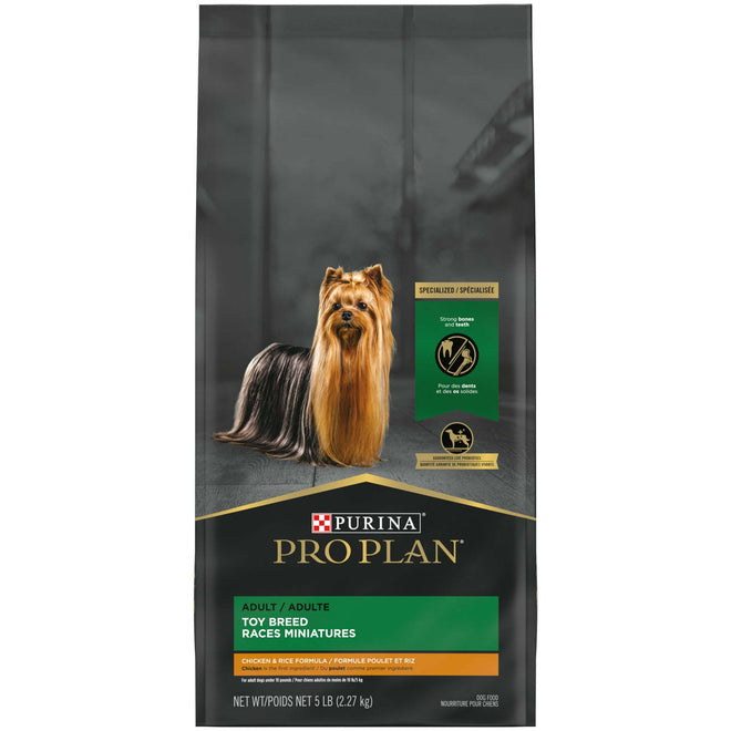 Purina Pro Plan Chicken & Rice for Toy Breed Adult Dogs