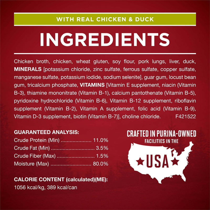Purina ONE True Instinct High Protein Wet Dog Food
